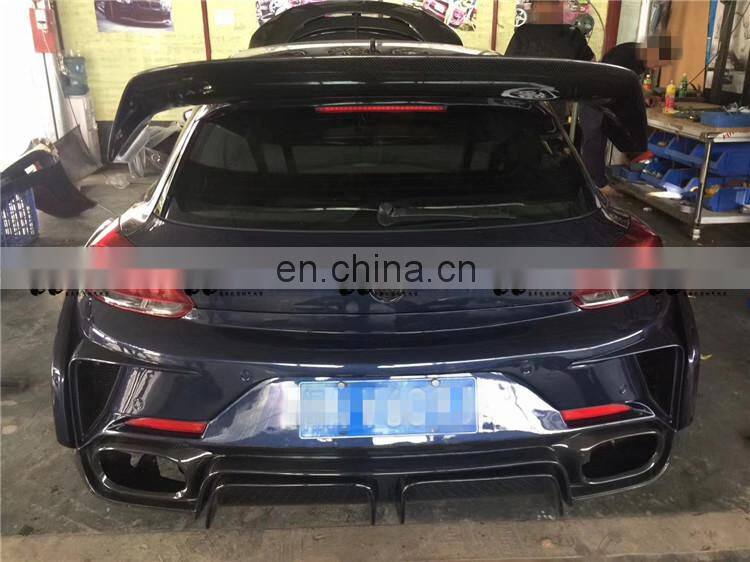 Good fitmen as-pec style wider body kit for Volkswagen Scirocco front bumper rear bumper  side skirts hood wider fender  spoiler