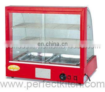 Electric Curved Glass Warming Showcases