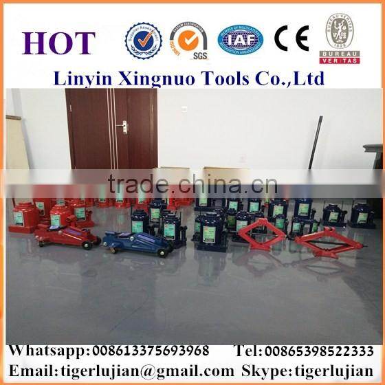 2016 arrival hot selling in China famous brand name Xingnuo 3-ton capacity car hydraulic blue hydraulic jack