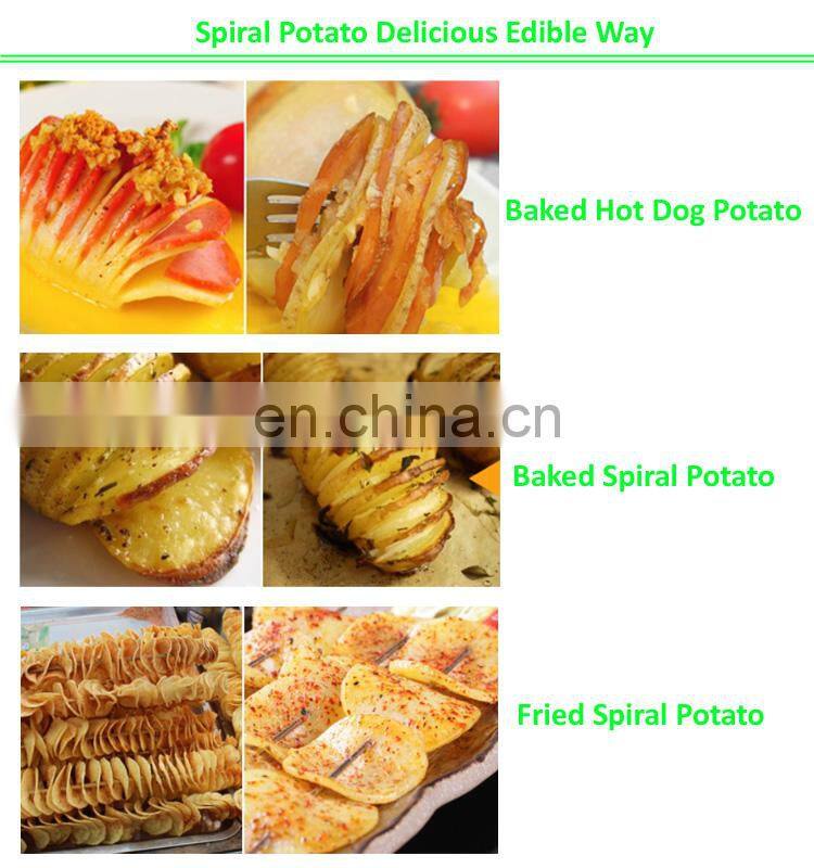 Best Quality Popular Twist Potato Spiral Cutter Machine/Tornado Twist Machine for Batata