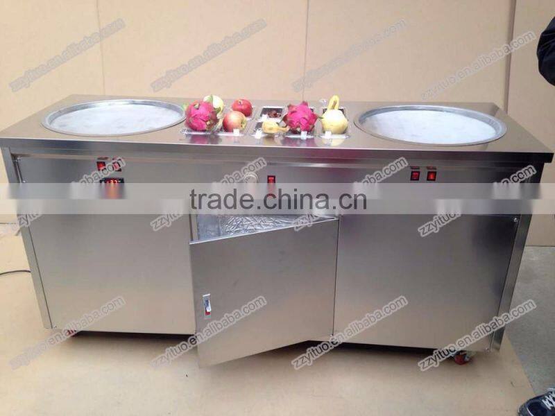 Thailand Fried Ice Cream Machine