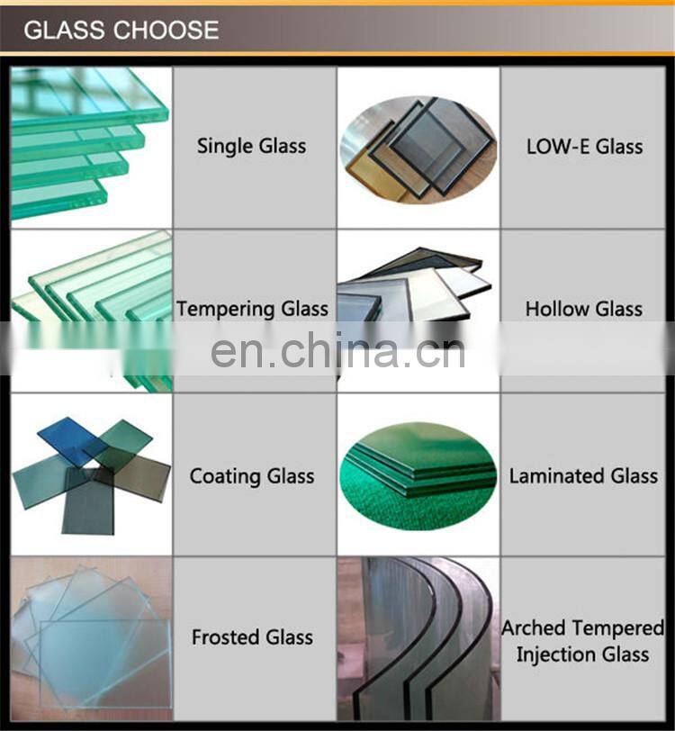 Cheap pvc aluminum glass bifold passive window door