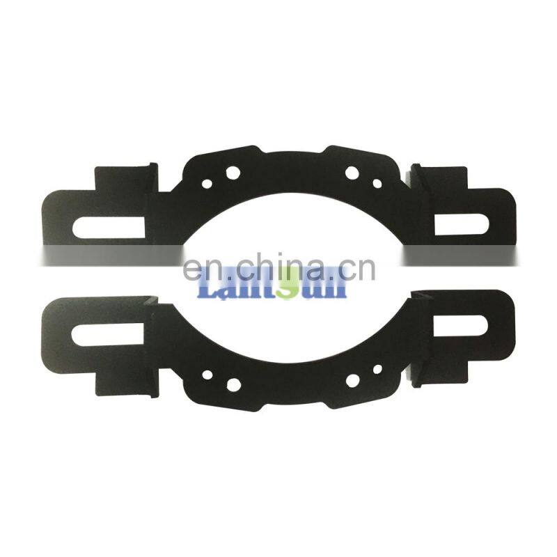 J361 10th anniversary bumper fog lamp bracket 4inch Headlight bracket FOR JEEP FOR Wrangler JK 2007-2017 LANTSUN