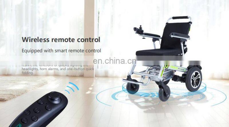new remote lightweight auto-folding power wheelchair H3T-TY LANTSUN
