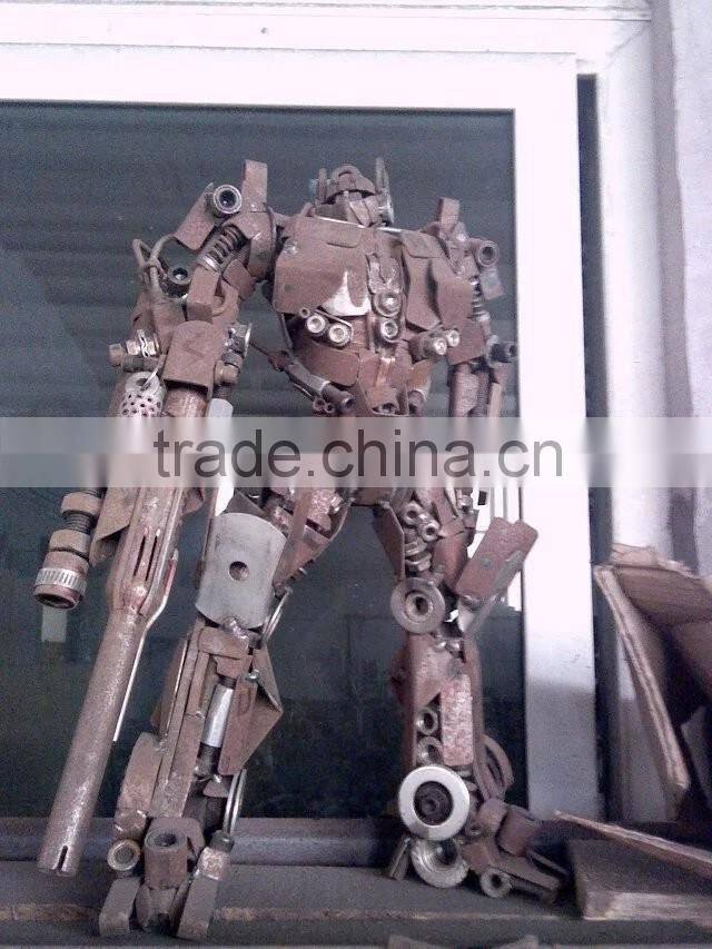 iron sculpture Sentinel Prime iron artistic decoration