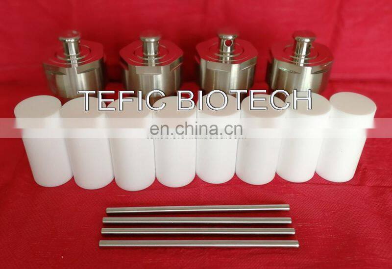 10ml to 2000ml PTFE Lined Hydrothermal Synthesis Reactor with Stainless Steel Shell