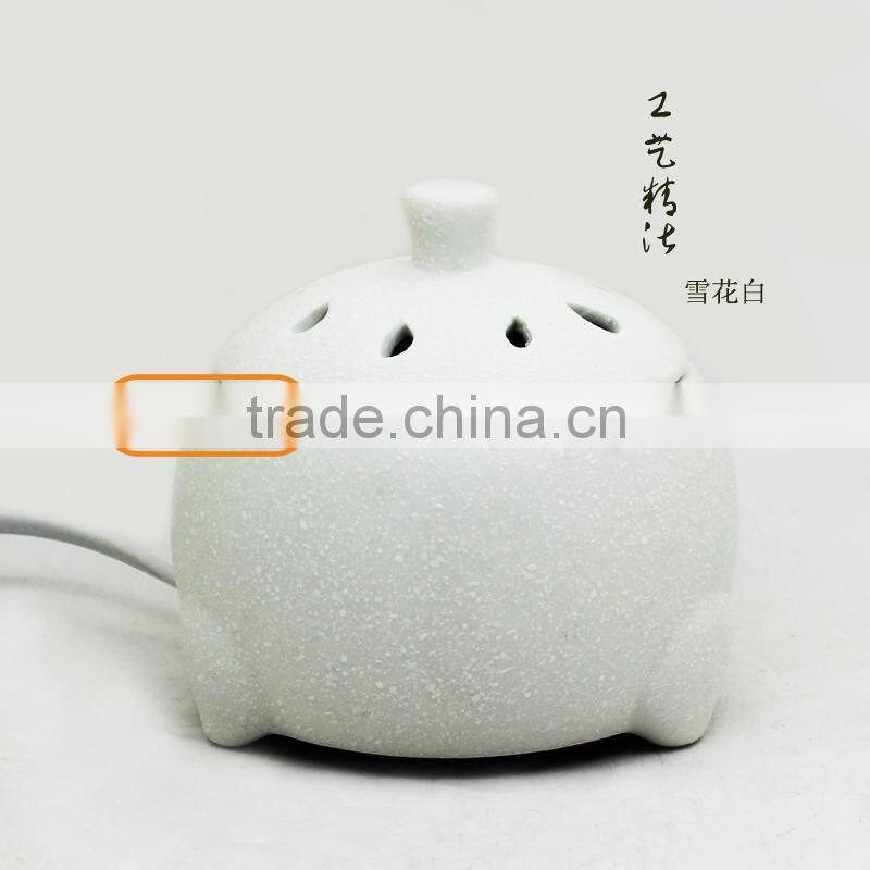 Super beautiful Chinese Craftmanship ceramic ELECTRIC AROMATHERAPY ESSENTIAL OIL BURNER/DIFFUSER