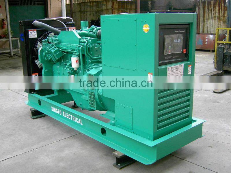 125KVA open type diesel generators with global warranty and CE certification for sale