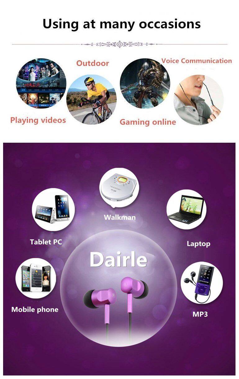 White hot sale metal headphone disposable earphones for apple ear buds