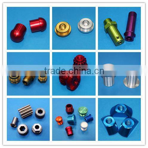 metal lathe machined parts/black heat sink plate/metal lathe service