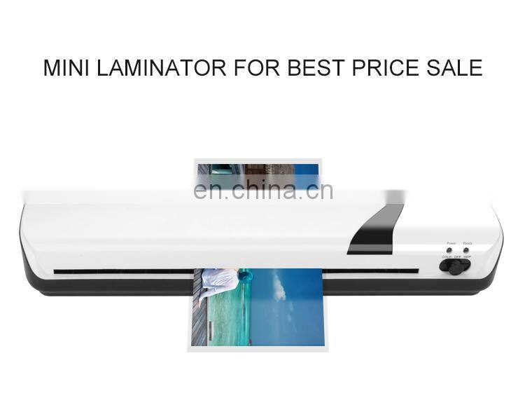 Easy Operation A4 Size 230MM 2 Rolls Mica Para Laminadoras Laminating Table Office/Home Laminator Machine