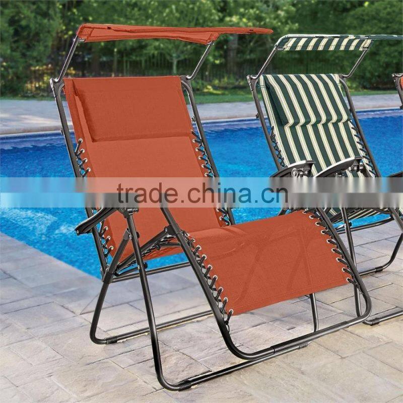 Over Size Zero Gravity Chiar with Cup Holder for Patio Outdoor Garden