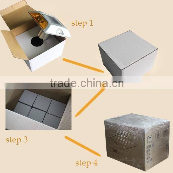 Original design double shanks waterproof aluminum solar LED road reflector stud