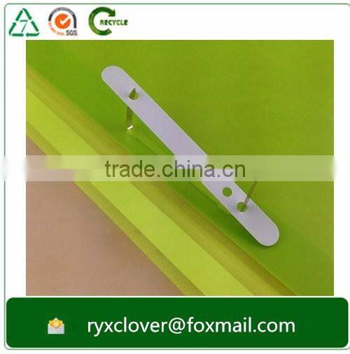 Clear PP plastic clip report cover file folder