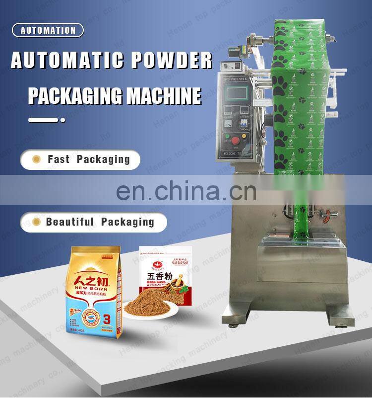 automatic ginger pepper powder soda packaging and filling machine 1-1000gg