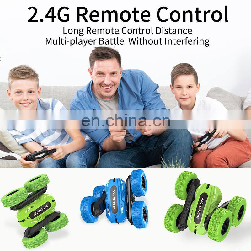 Great Christmas Gift JJRC Q95 2 Play Modes Double-sided Running 360 Rotating Remote Control Stunt Car for Kids