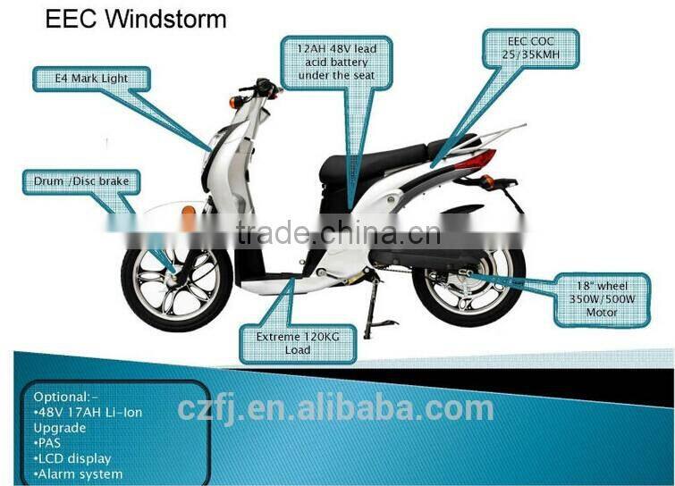 electric scooter electric bike EEC SGS 15194