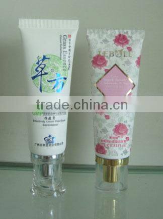 cosmetic tube with acrylic cap,cosmetic container, girl tube