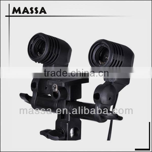 Studio E27 AC Swivel Socket Adatper Light Stand Mount Umbrella Lamp Bulb Holder