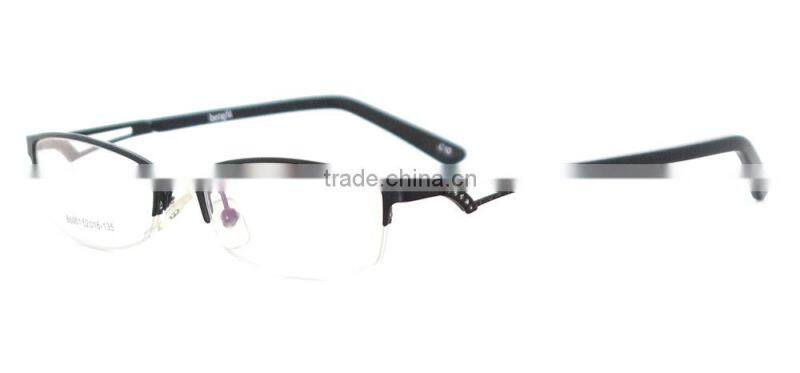 Half-rim china wholesale new model optical eyeglasses frame