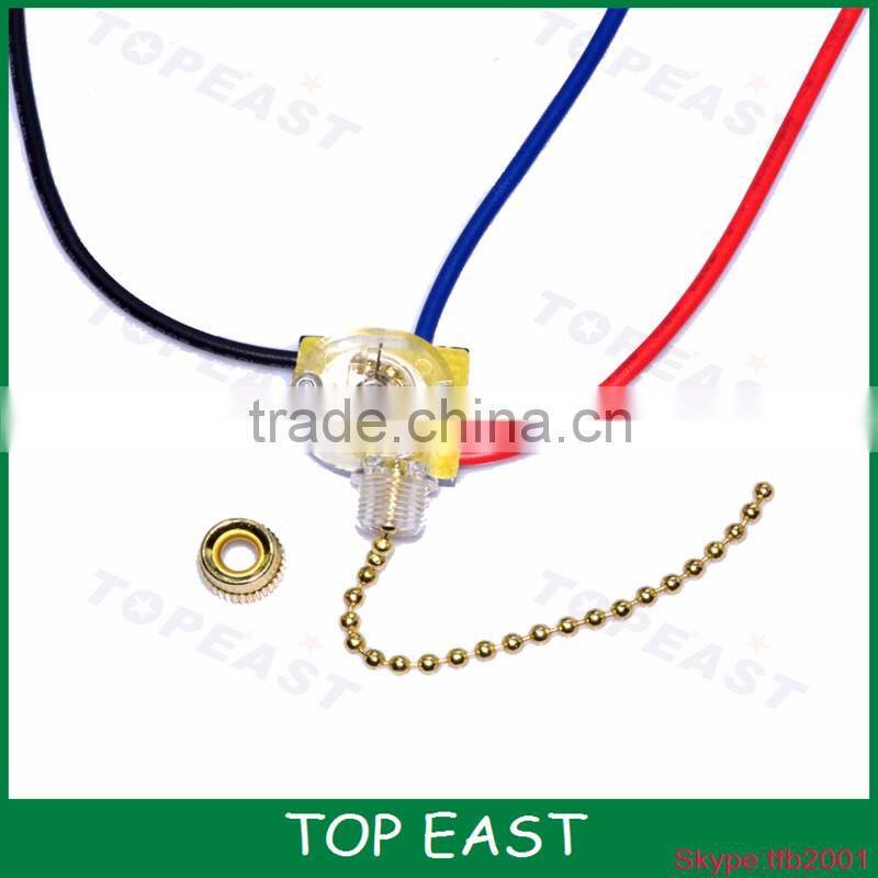 Long chain ON-OFF Ceiling Fan Light wall light Pull Chain Switch