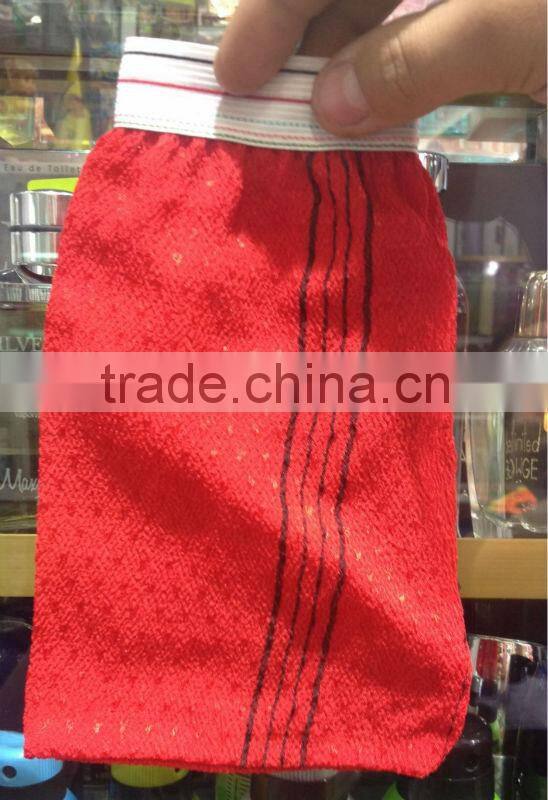 Cheapest Viscose hammam scrub mitt Algeria market morocco bath mitt