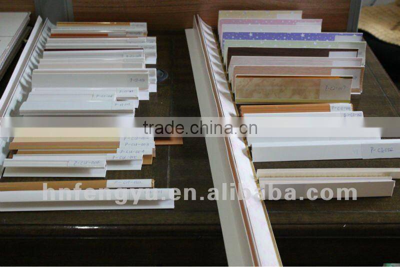 PVC corner&pvc profiler for pvc panel2015
