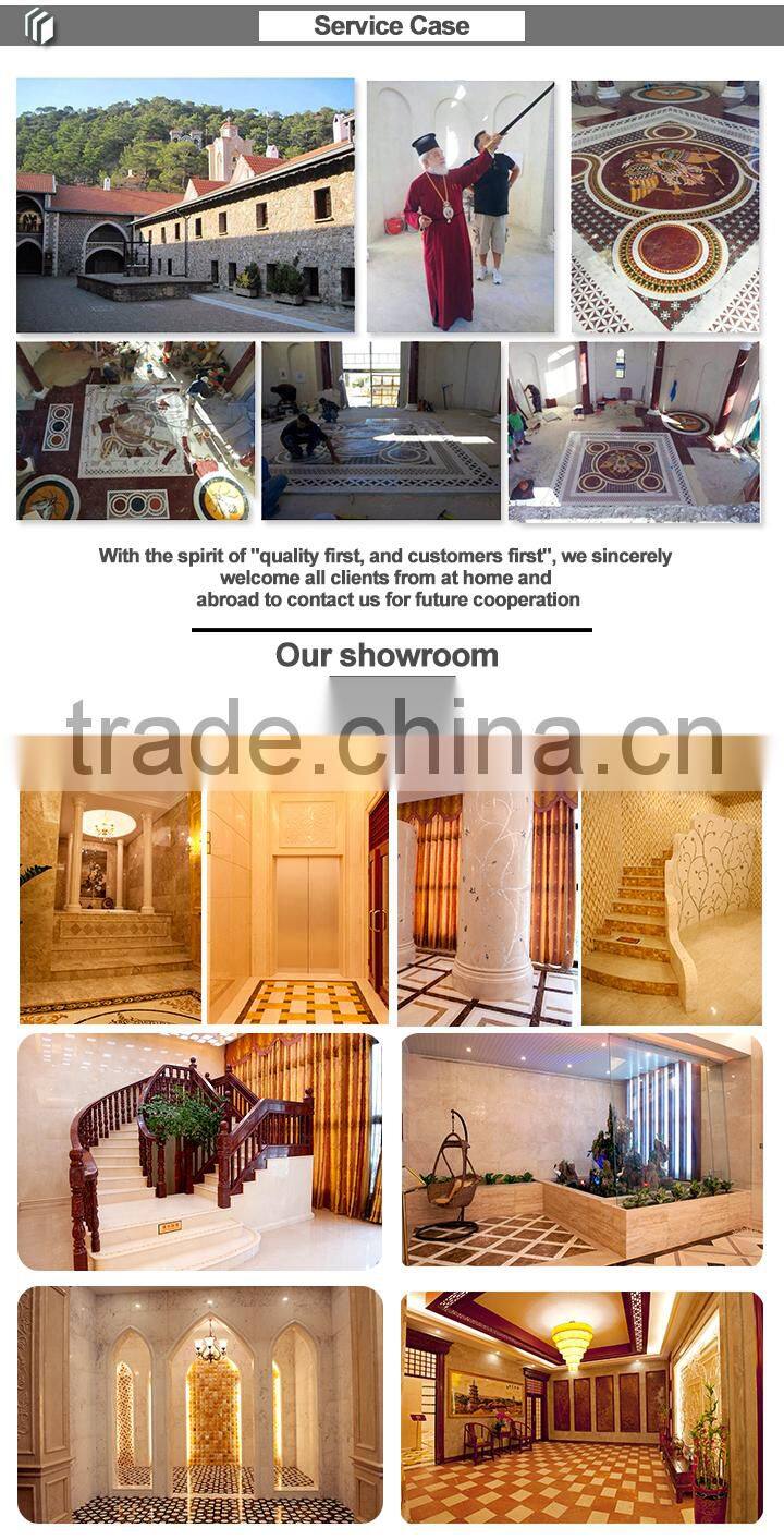 Cheap chinese dark emperador marble big slabs, brown marble