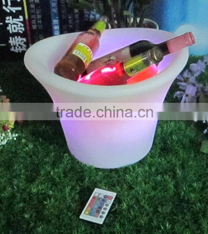 Bar Ice bucket with LED lights remote control YXF-3727A