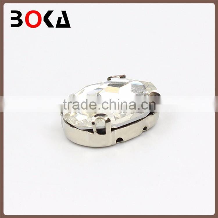 // Good quality crystal beads with claw back diamonds gemstone // flatback rhinestone for garments //