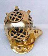 Brass Helmet Warrior , Nautical Helmet