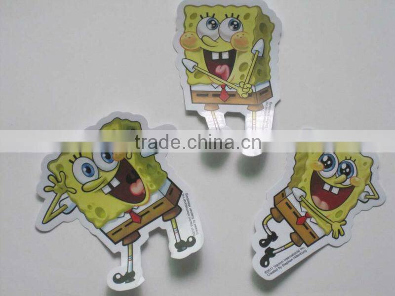 kid cartoon sponge colorful window sticker