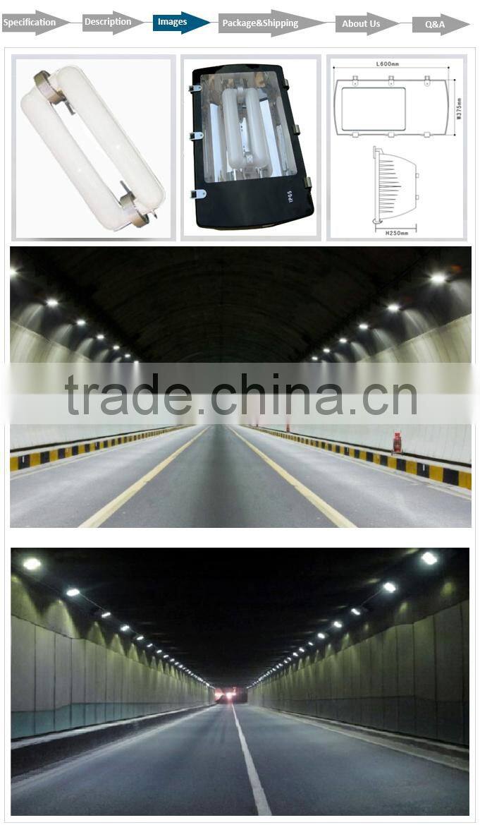 150w highway engineering ground mounted induction lamp tunnel light