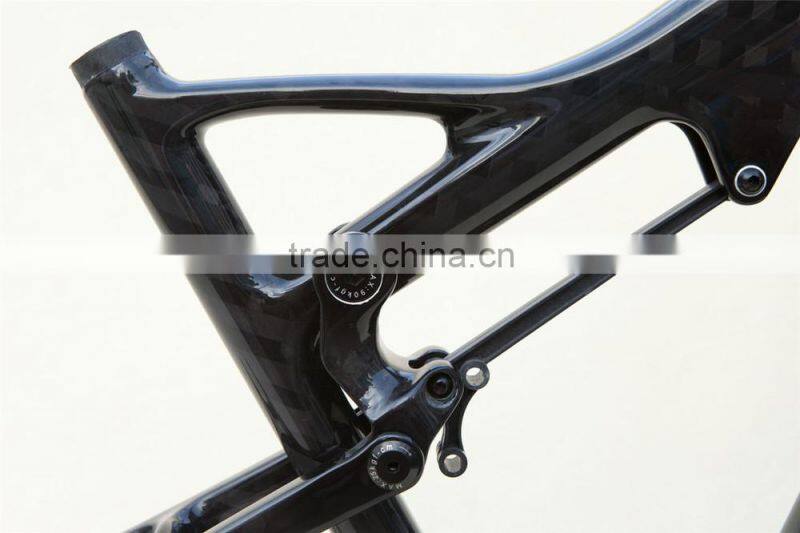 29er full suspension carbon frame, full suspension mtb carbon fiber frame, mtb carbon frame
