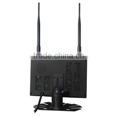 New Reversing Type Private Model Camera Quad Split Screen 7 Inch Monitor 4 Channel Wireless Digital Monitoring System with Parki