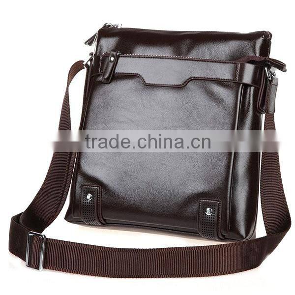 Cheap high quality lightweight men's leather kids briefcase