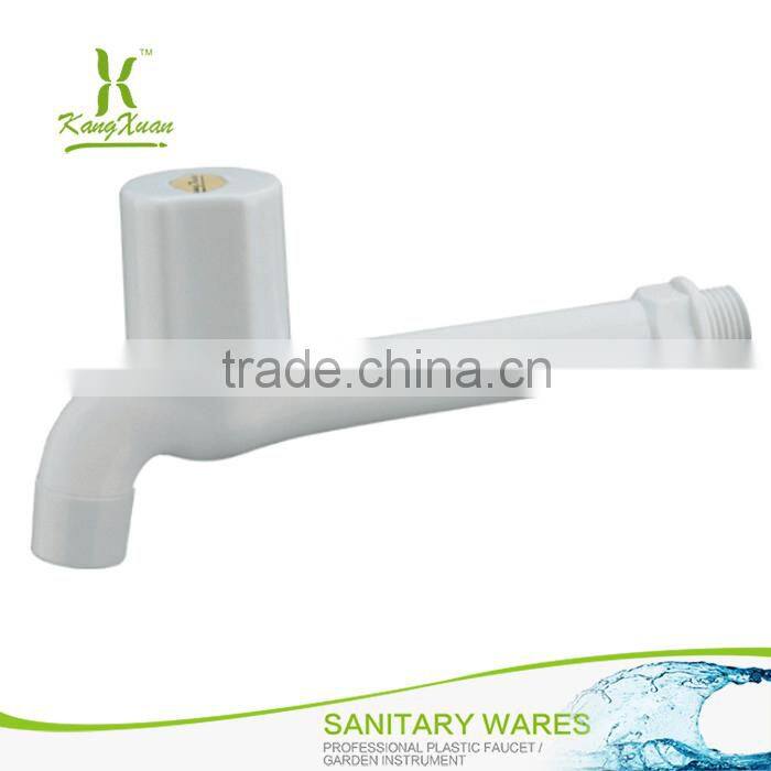 Construction Sanitary Plastic Garden Tap In Long Body Spout