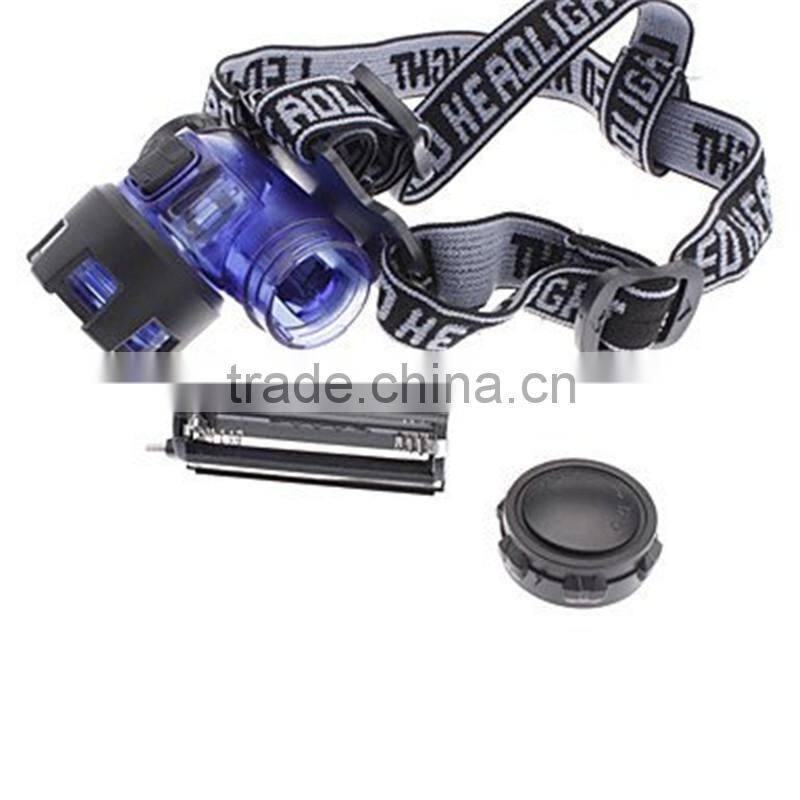 Professional high power aluminium head torch/head light for fishing hunting