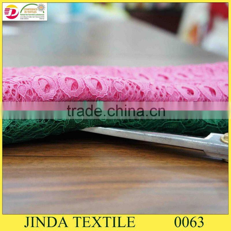 Wholesale High Quality Cheap Price Cotton Nylon Lace Fabric Wholesale