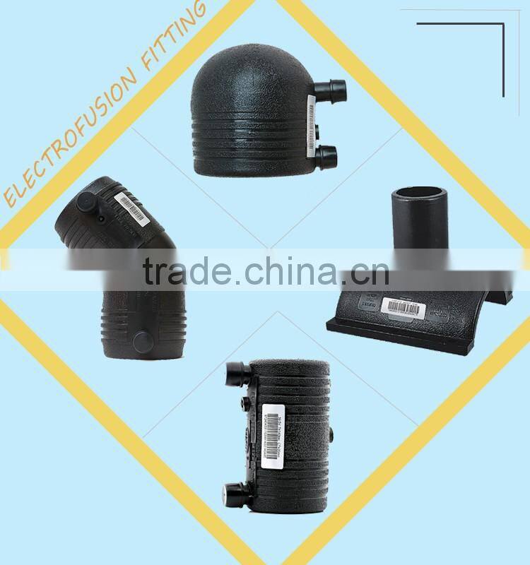 Underground Electrofusion Tee PE Pipe Gas Fitting