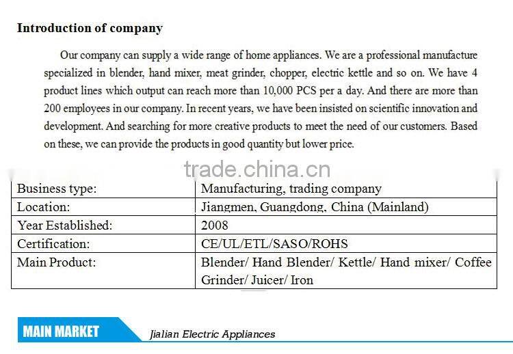 Hot Sale Plastic Electric Manual Juicer