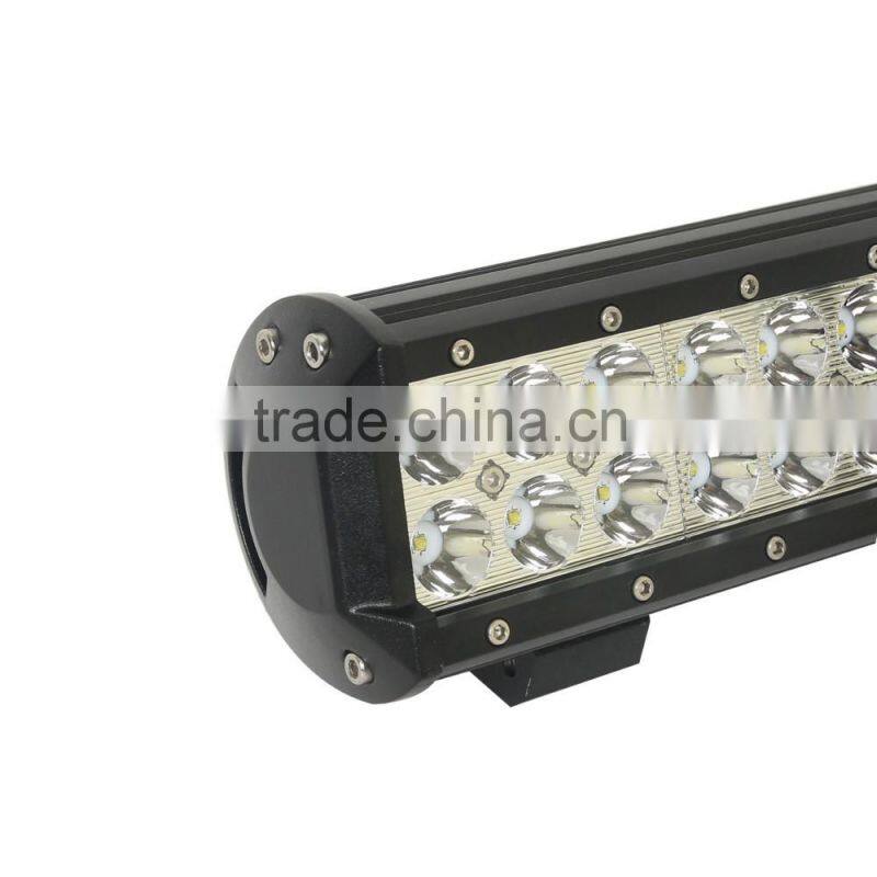 Shenzhen supplier best car accessories 12" 72w Dual Row offroad led spot light bar