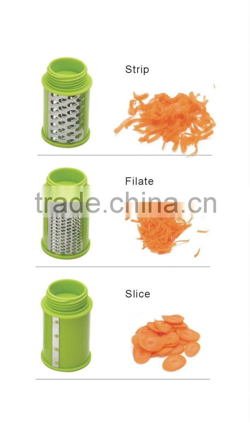 S/S+ABS+PS 26.5*10*23.6 Useful kitchen tools multifunctional manual vegetable slicer/manual vegetable grater