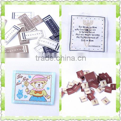 Wholesale custom your company logo embossed leather patch for garment hats in china