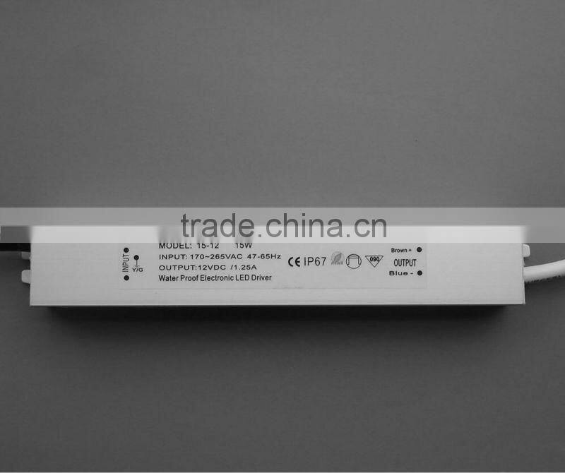 Power Supply constant voltage 15w 12v