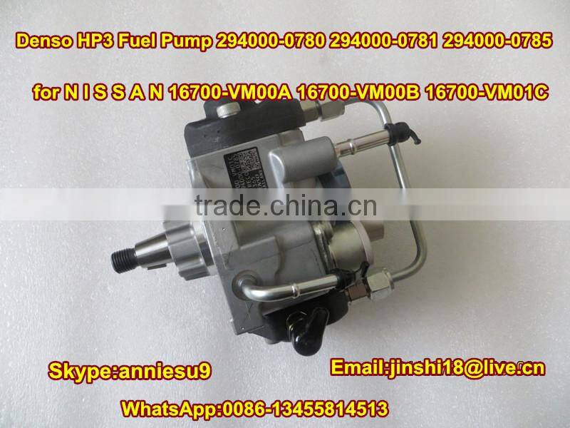 Denso HP3 Fuel Pump 294000-0780, 294000-0781, 294000-0785 for N I S S A N 16700-VM00A, 16700-VM00B, 16700-VM01C