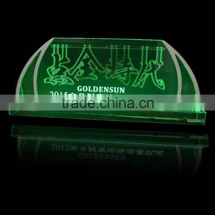 high quality acrylic ice sculpture with LED lights