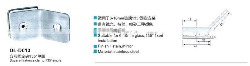 frameless glass cabinet door hinge/hinge for glass display cabinet/mirror cabinet door hinge