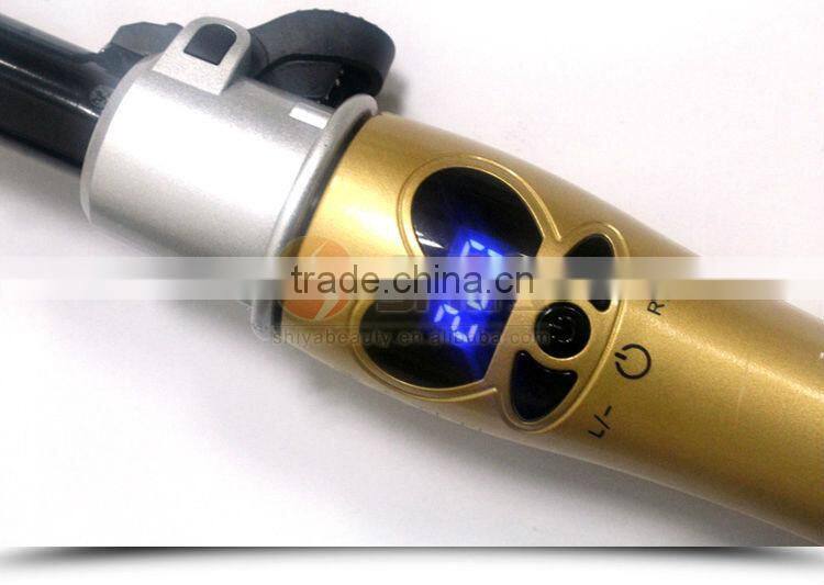 magic electric rotary electric hair curler curling iron rod cheap and good quality hair styling devices from china SY-018