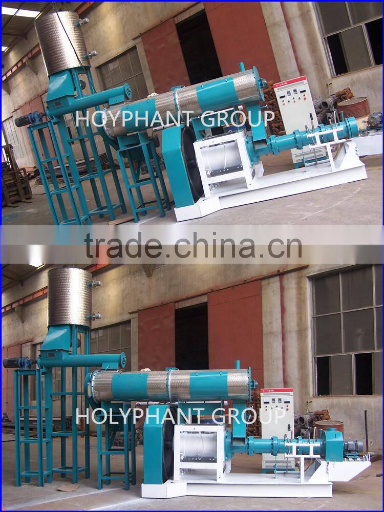 wide output range factory price pet food puffing machine